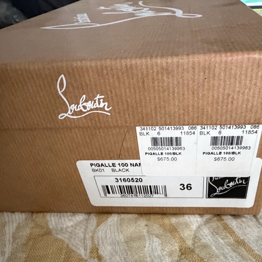 Christian Louboutin Black Heels - Picture 3 of 8
